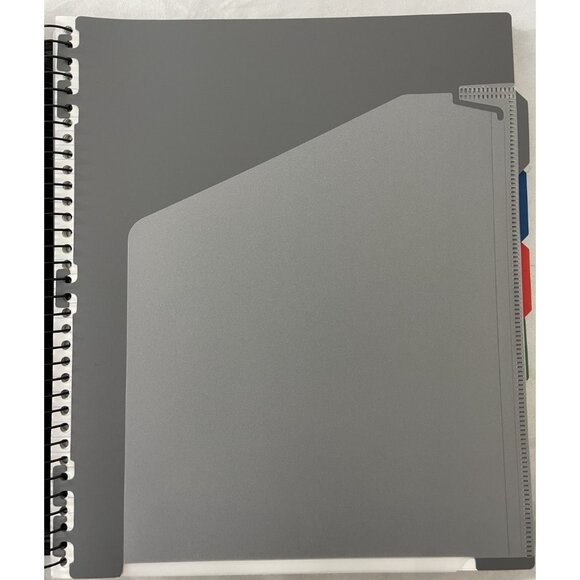 Five Star Advance Wirebound Notebook 5 Subject College Ruled White 11 in x 8.5 - Picture 3 of 5
